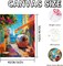 Paint By Number Kits for Adults – Landscape DIY Paint by Numbers on Canvas for Beginners, Easy Acrylic Painting Arts & Crafts Set for Relaxation and Home Wall Decor, 16x20 Inch (Unframed)